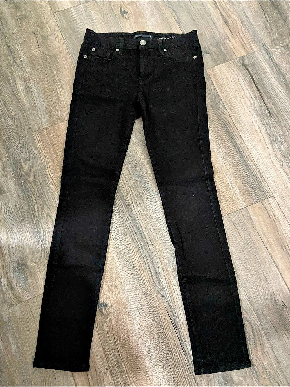 Fidelity Black Skinny Jeans Waist 28